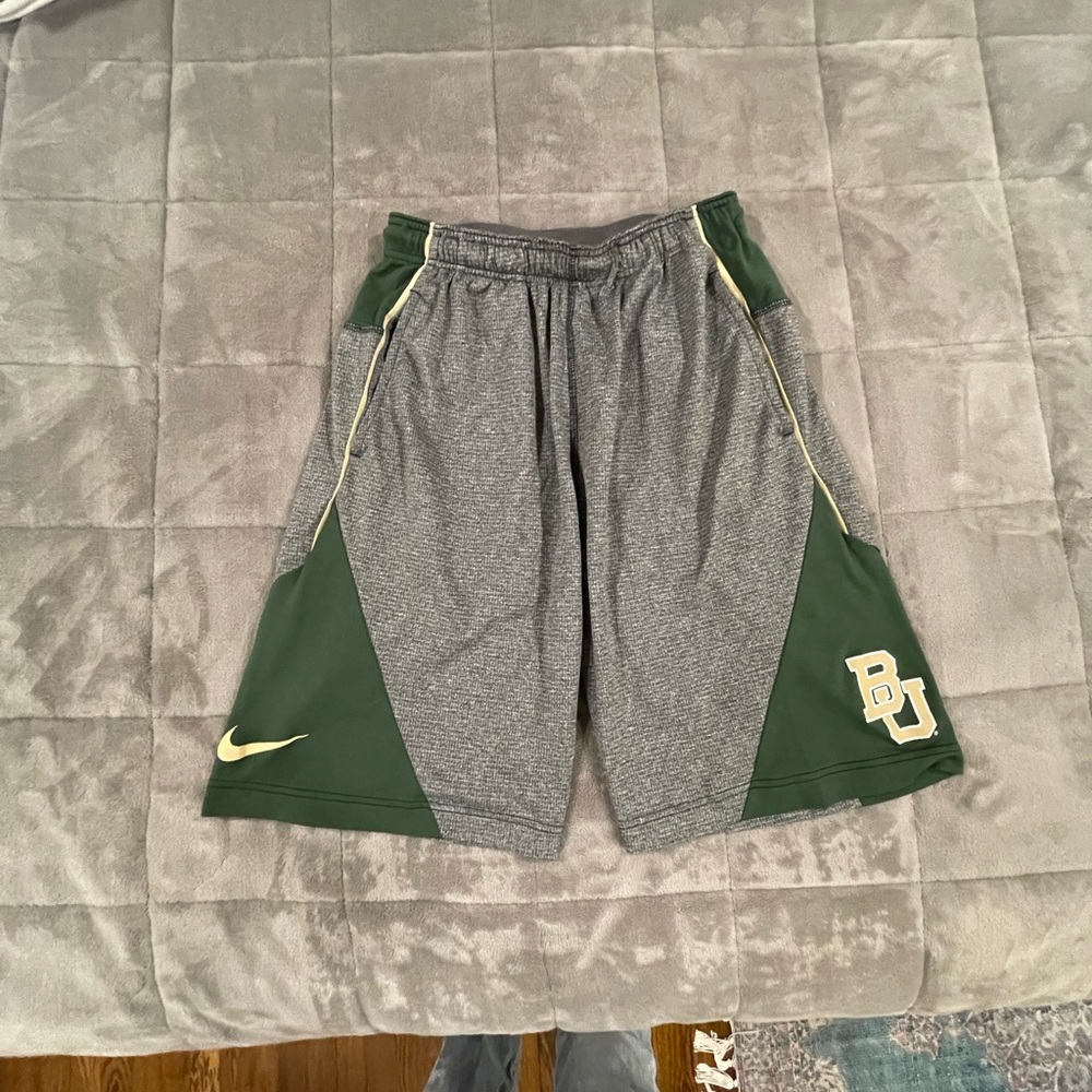 Baylor basketball shorts Nike